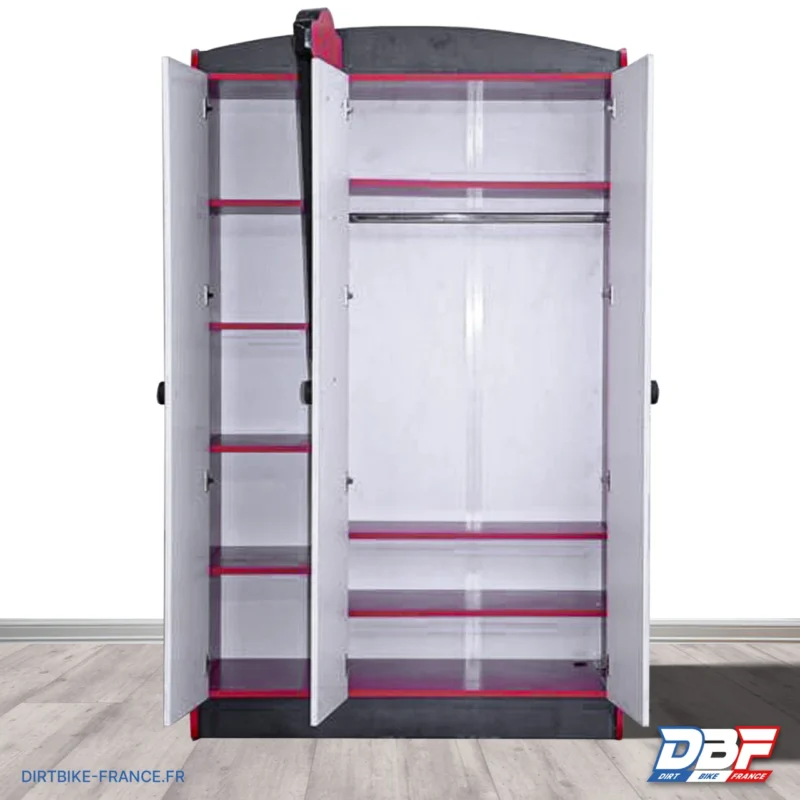 Armoire enfant 3 portes SPORT (MUS), Dirt Bike France - Photo N°4