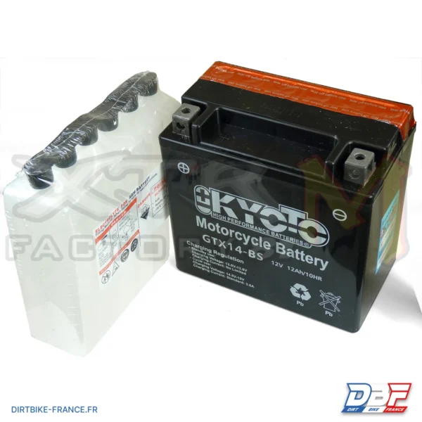 Batterie 12V 12Ah pour quad 550 Buyang et 300 EGL, photo 1 sur Dirt Bike France