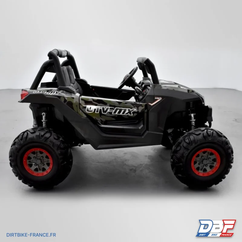 Buggy électrique enfant smx raptor 4wd Noir/Camo, Dirt Bike France - Photo N°3