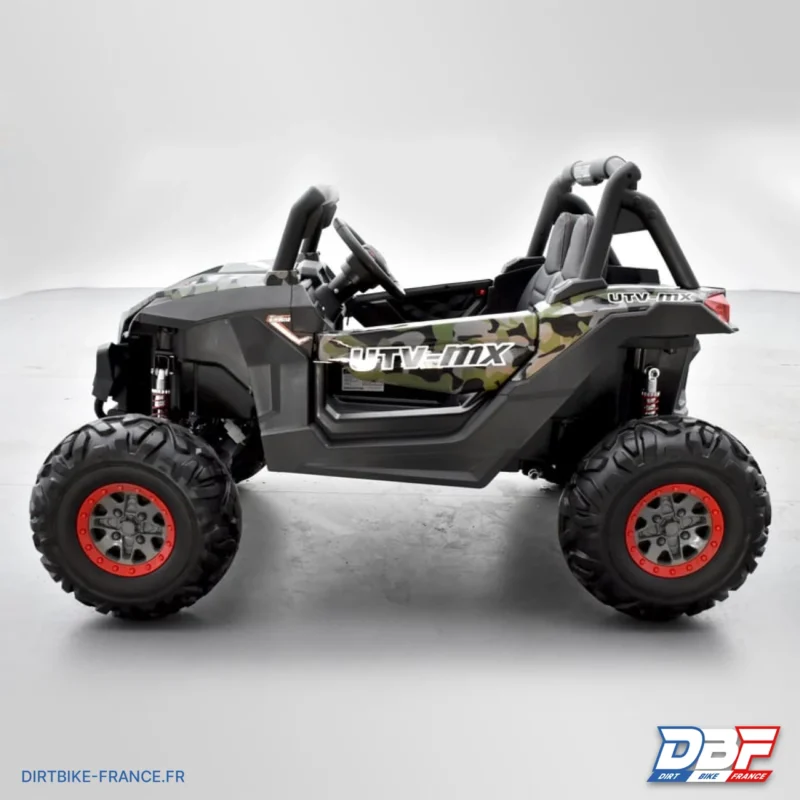 Buggy électrique enfant smx raptor 4wd Noir/Camo, Dirt Bike France - Photo N°4