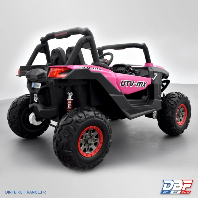 Buggy électrique enfant smx raptor 4wd Rose, Dirt Bike France - Photo N°7