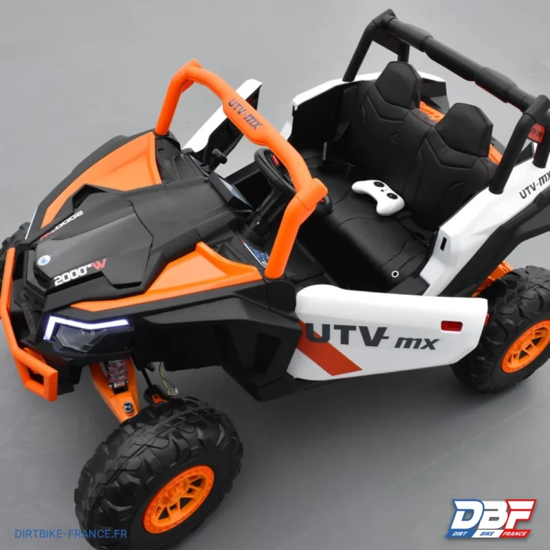 Buggy électrique enfant smx scorpion Orange, Dirt Bike France - Photo N°8