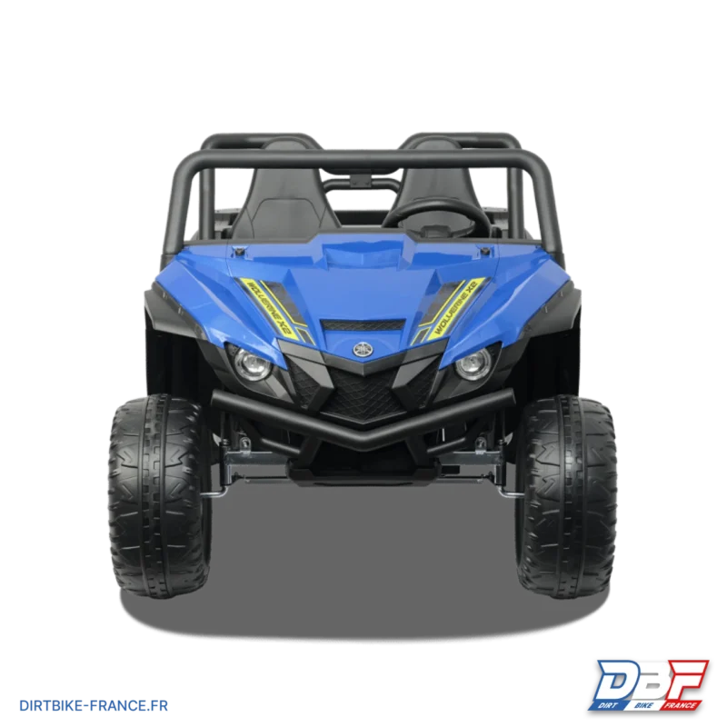 Buggy électrique enfant Yamaha Wolverine X2 Bleu, Dirt Bike France - Photo N°3