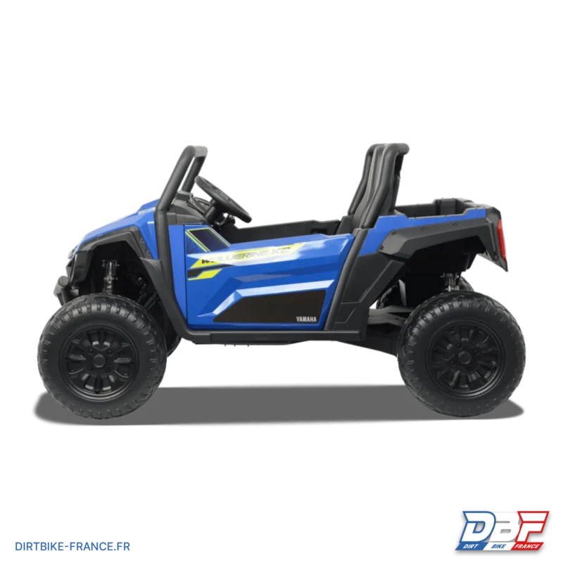 Buggy électrique enfant Yamaha Wolverine X2 Bleu, Dirt Bike France - Photo N°6