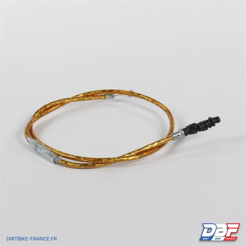 Cable d’embrayage pour dem, au point mort 960mm jaune, Dirt Bike France - Photo N°1