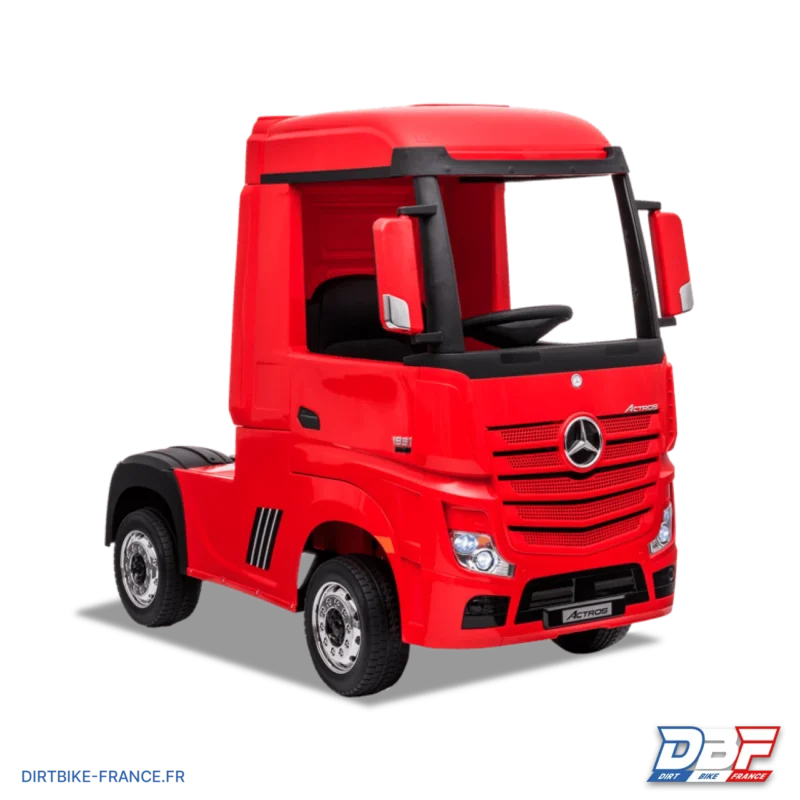 Camion électrique enfant mercedes actros Rouge, Dirt Bike France - Photo N°1