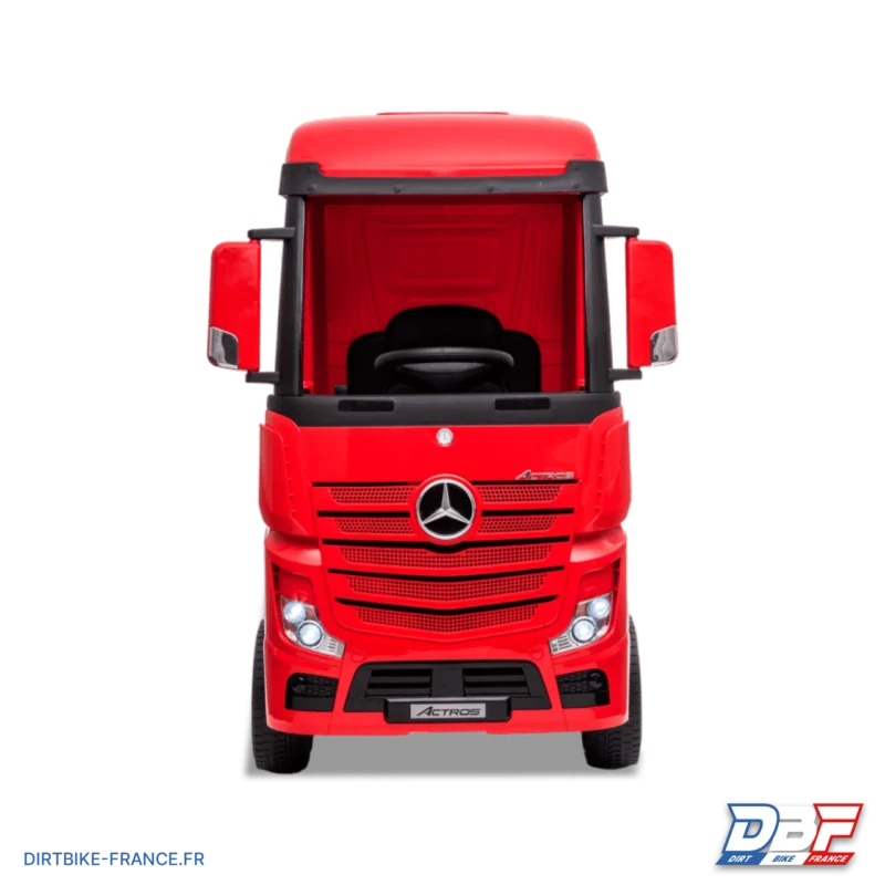 Camion électrique enfant mercedes actros Rouge, Dirt Bike France - Photo N°3