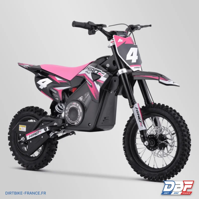 Dirt bike enfant électrique hiro rocket 1000w 2024 Rose, Dirt Bike France - Photo N°1