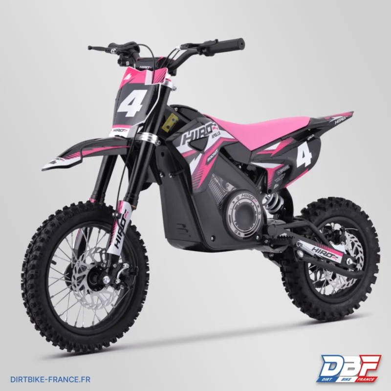 Dirt bike enfant électrique hiro rocket 1000w 2024 Rose, Dirt Bike France - Photo N°2