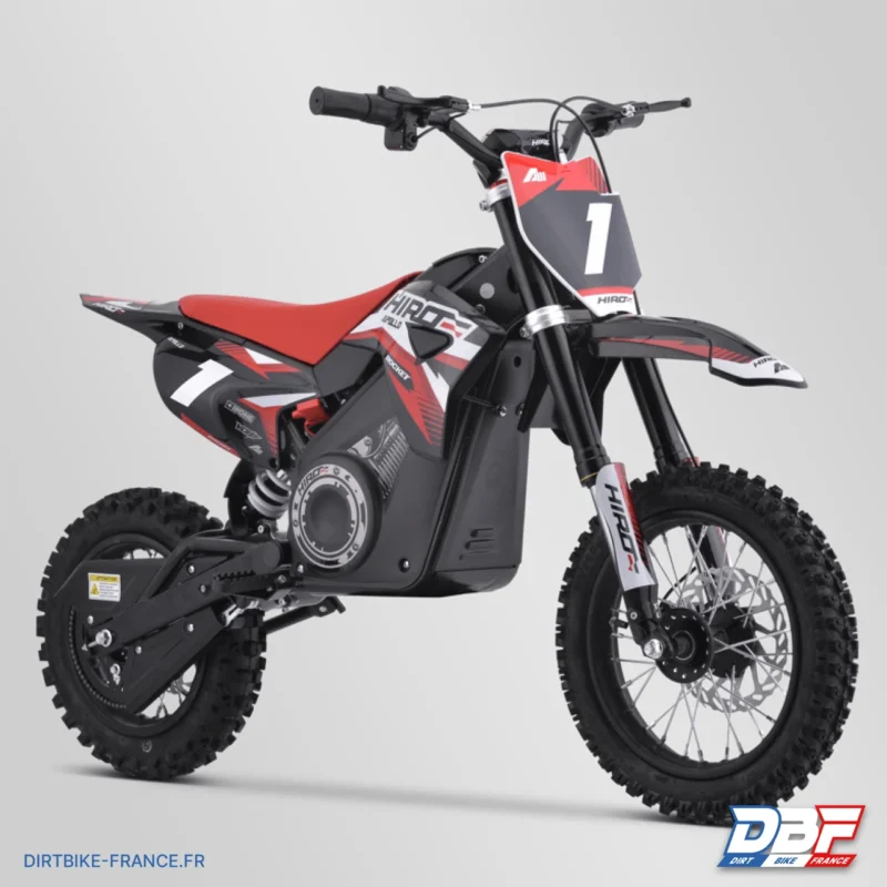 Dirt bike enfant électrique hiro rocket 1000w 2024 Rouge, Dirt Bike France - Photo N°1