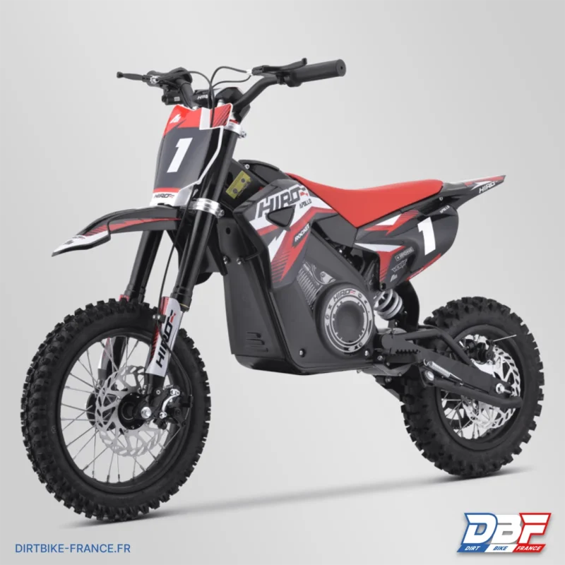 Dirt bike enfant électrique hiro rocket 1000w 2024 Rouge, Dirt Bike France - Photo N°2