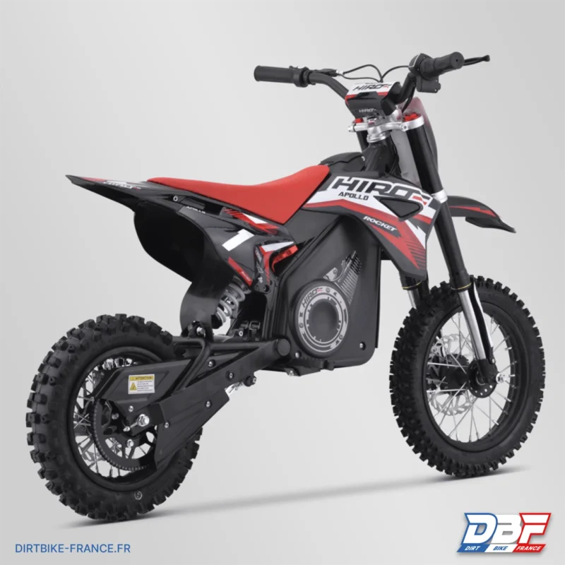 Dirt bike enfant électrique hiro rocket 1000w 2024 Rouge, Dirt Bike France - Photo N°3