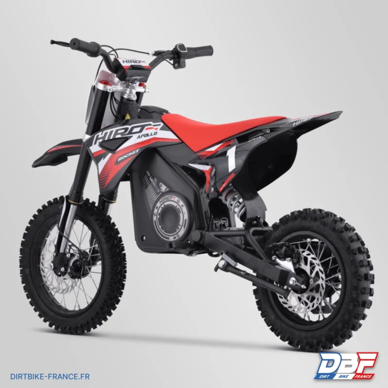 Dirt bike enfant électrique hiro rocket 1000w 2024 Rouge, Dirt Bike France - Photo N°4