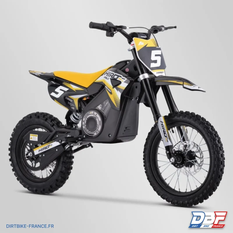 Dirt bike enfant électrique hiro rocket 1300w 2024 Jaune, Dirt Bike France - Photo N°1