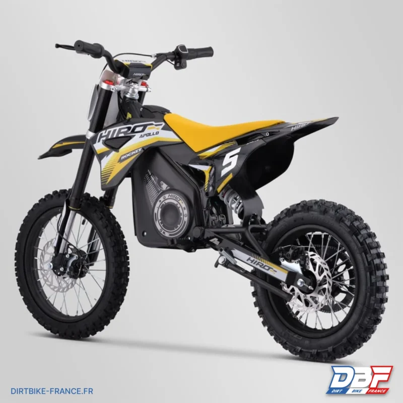 Dirt bike enfant électrique hiro rocket 1300w 2024 Jaune, Dirt Bike France - Photo N°4