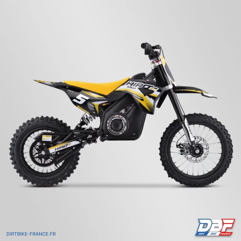 Dirt bike enfant électrique hiro rocket 1300w 2024 Jaune, Dirt Bike France - Photo N°5