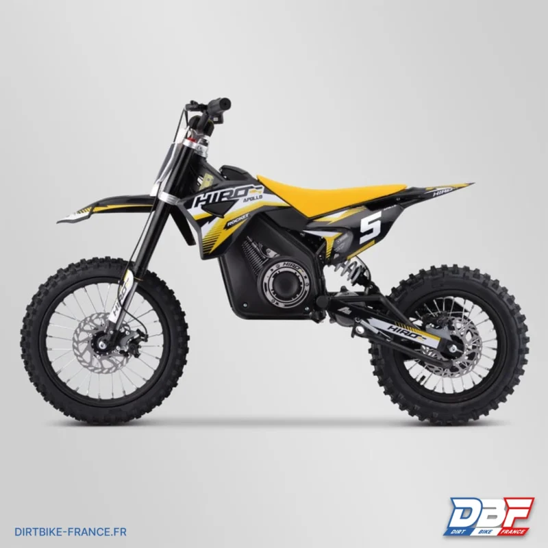 Dirt bike enfant électrique hiro rocket 1300w 2024 Jaune, Dirt Bike France - Photo N°6