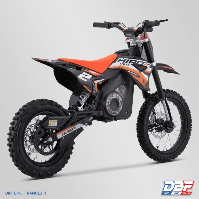 Dirt bike enfant électrique hiro rocket 1300w 2024 Orange, Dirt Bike France - Photo N°3