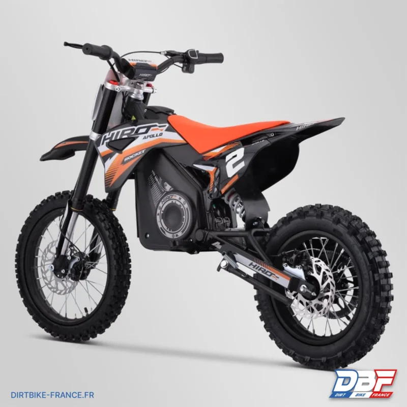 Dirt bike enfant électrique hiro rocket 1300w 2024 Orange, Dirt Bike France - Photo N°4