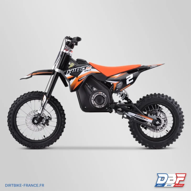 Dirt bike enfant électrique hiro rocket 1300w 2024 Orange, Dirt Bike France - Photo N°6