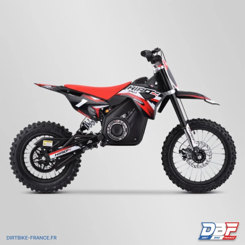 Dirt bike enfant électrique hiro rocket 1300w 2024 Rouge, Dirt Bike France - Photo N°5