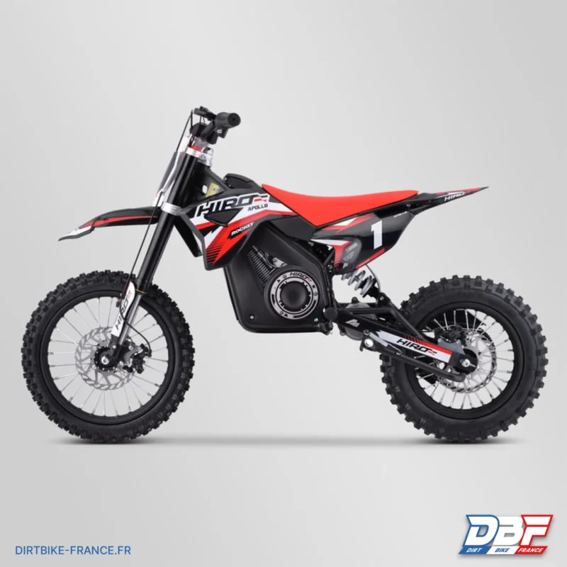 Dirt bike enfant électrique hiro rocket 1300w 2024 Rouge, Dirt Bike France - Photo N°6