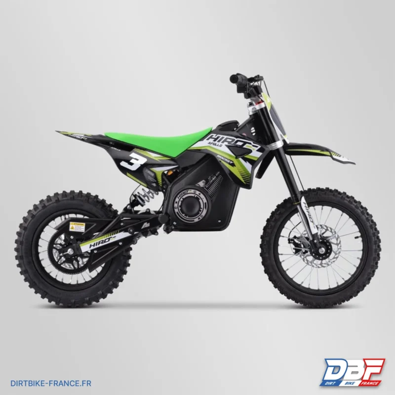 Dirt bike enfant électrique hiro rocket 1300w 2024 Vert, Dirt Bike France - Photo N°5