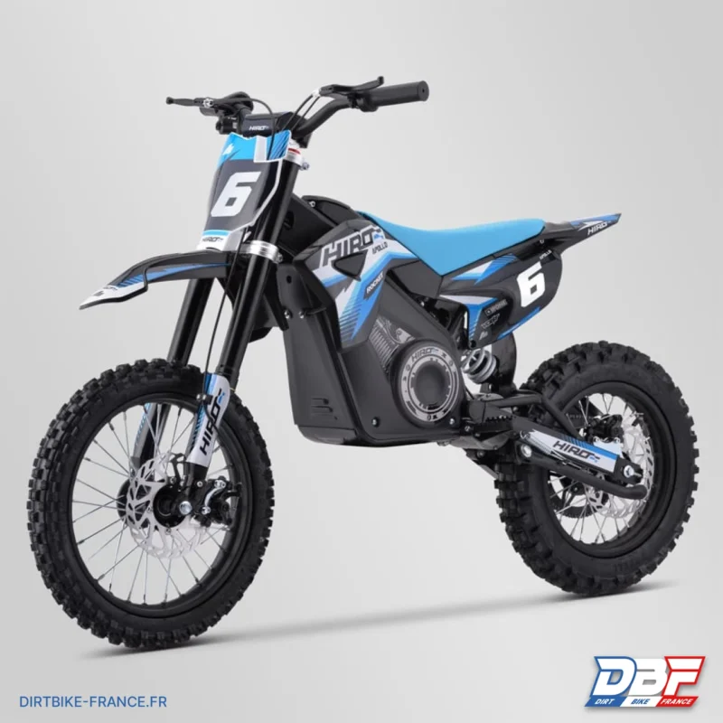 Dirt bike enfant électrique hiro rocket 1300w Bleu, Dirt Bike France - Photo N°2