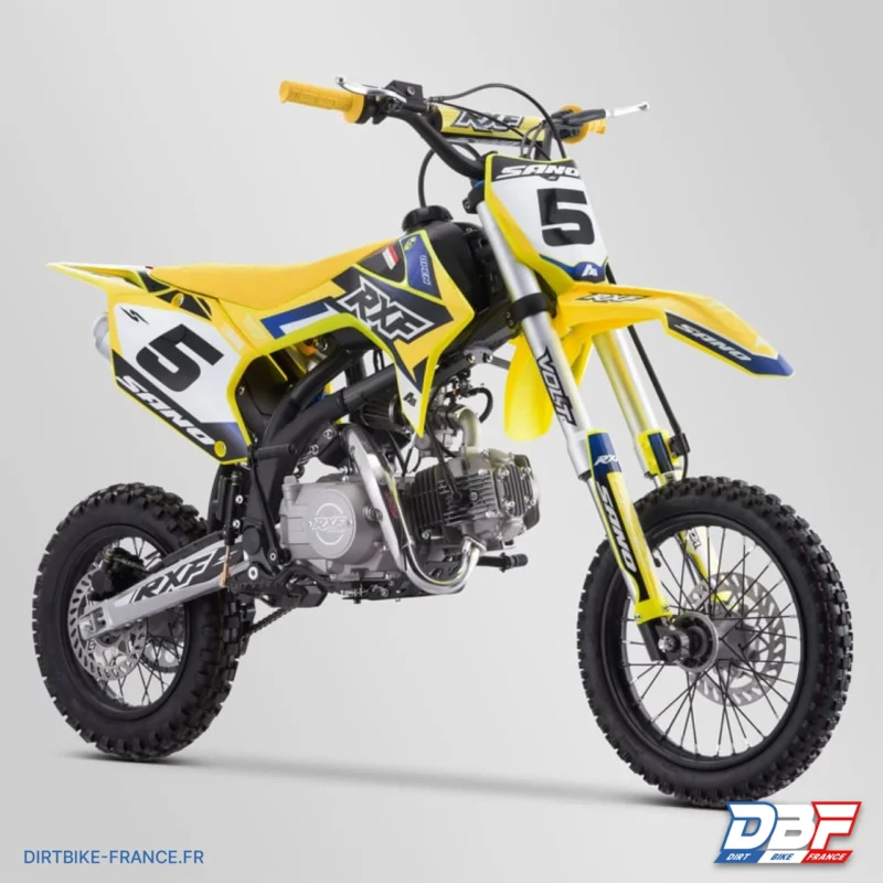 Dirt bike sano rxf open 125cc Jaune, Dirt Bike France - Photo N°1