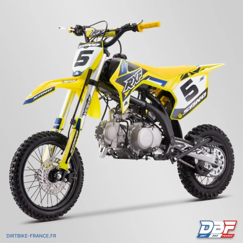 Dirt bike sano rxf open 125cc Jaune, Dirt Bike France - Photo N°6