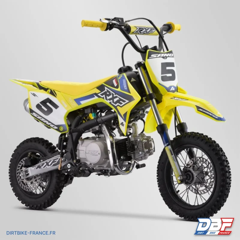 Dirt bike sano rxf rookie 110cc semi-auto Jaune, Dirt Bike France - Photo N°1