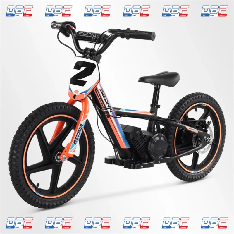 Draisienne électrique apollo sedna 16″ plus Orange, Dirt Bike France - Photo N°4