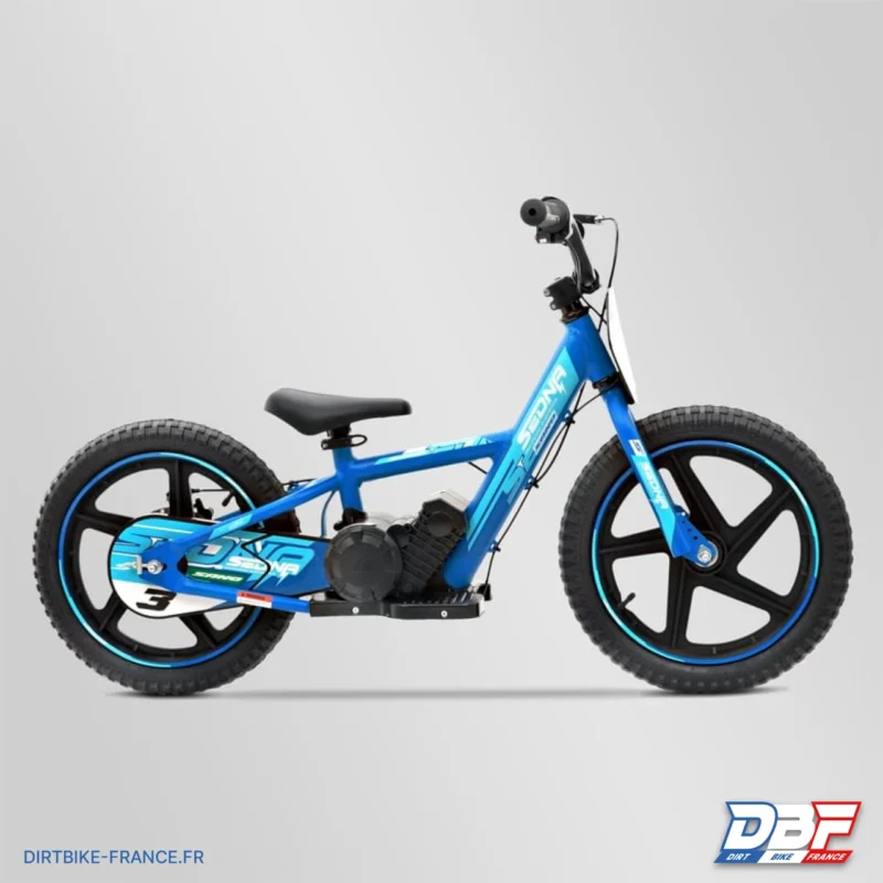 Draisienne électrique sano sedna race 16″ plus Bleu, Dirt Bike France - Photo N°2