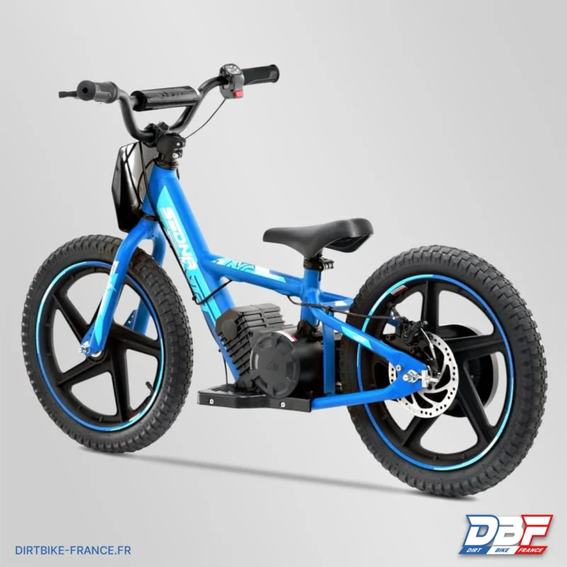 Draisienne électrique sano sedna race 16″ plus Bleu, Dirt Bike France - Photo N°4