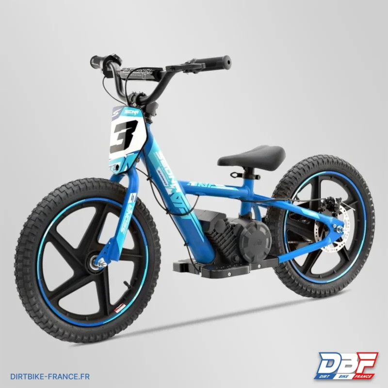 Draisienne électrique sano sedna race 16″ plus Bleu, Dirt Bike France - Photo N°6