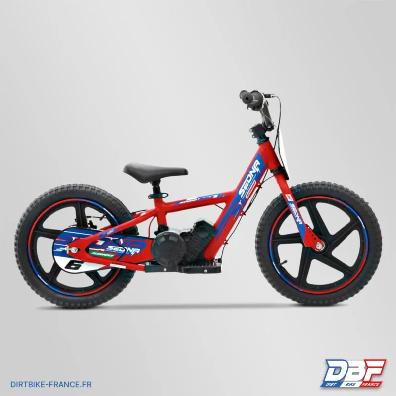 Draisienne électrique sano sedna race 16″ plus Rouge, Dirt Bike France - Photo N°2