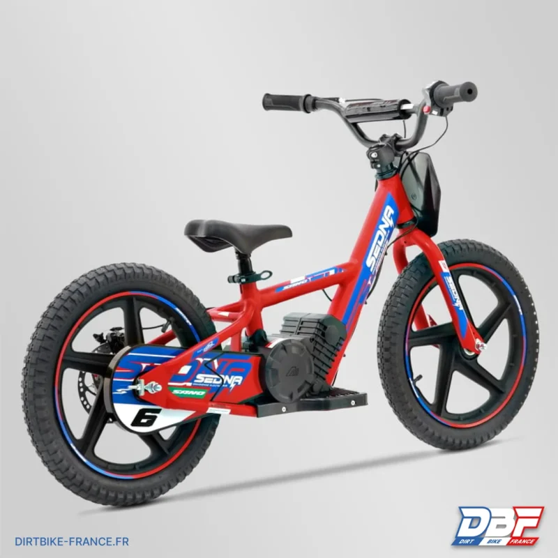 Draisienne électrique sano sedna race 16″ plus Rouge, Dirt Bike France - Photo N°3