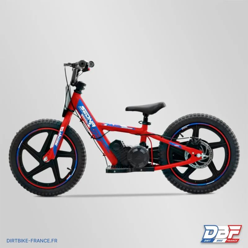 Draisienne électrique sano sedna race 16″ plus Rouge, Dirt Bike France - Photo N°5