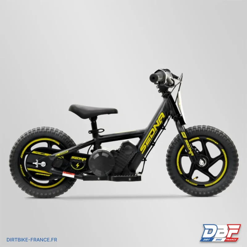 Draisienne électrique sano sedna shadow 12″ Jaune, Dirt Bike France - Photo N°2