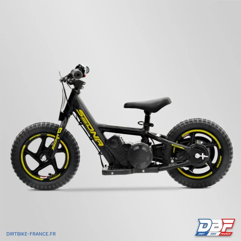 Draisienne électrique sano sedna shadow 12″ Jaune, Dirt Bike France - Photo N°5