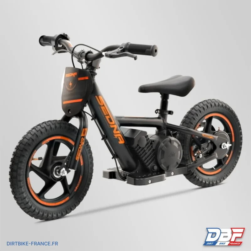 Draisienne électrique sano sedna shadow 12″ Orange, Dirt Bike France - Photo N°6