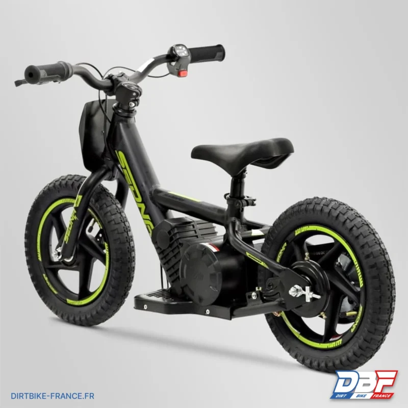 Draisienne électrique sano sedna shadow 12″ Vert, Dirt Bike France - Photo N°4