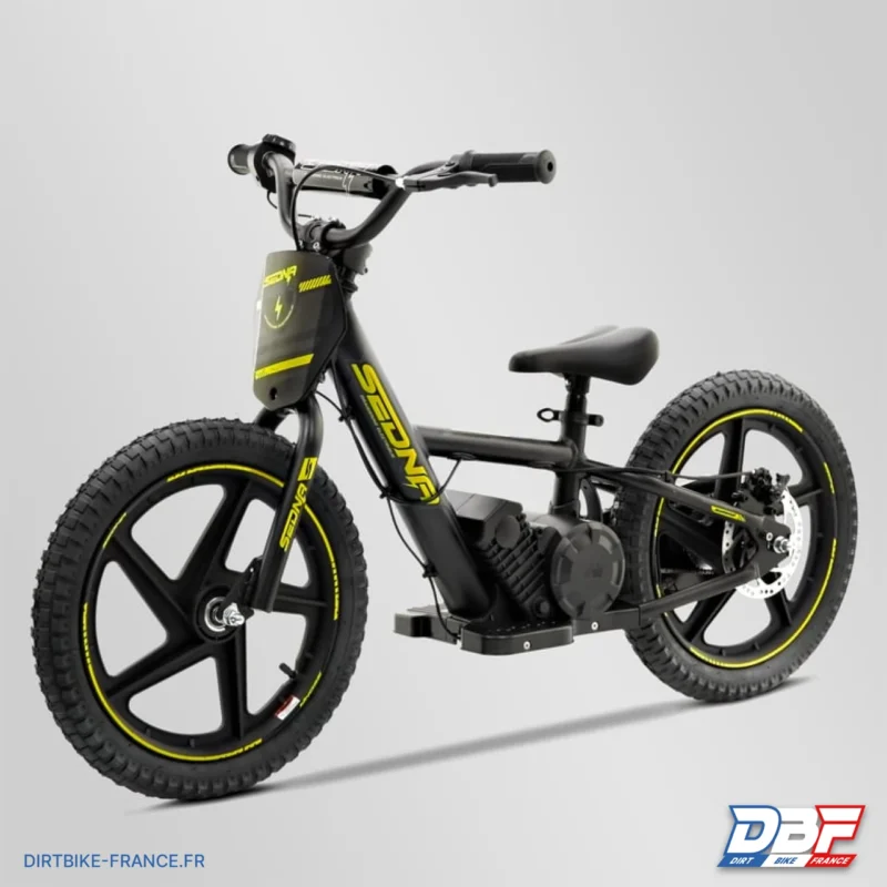 Draisienne électrique sano sedna shadow 16″ plus Jaune, Dirt Bike France - Photo N°6