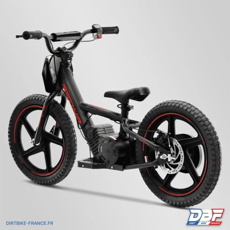 Draisienne électrique sano sedna shadow 16″ plus Rouge, Dirt Bike France - Photo N°4