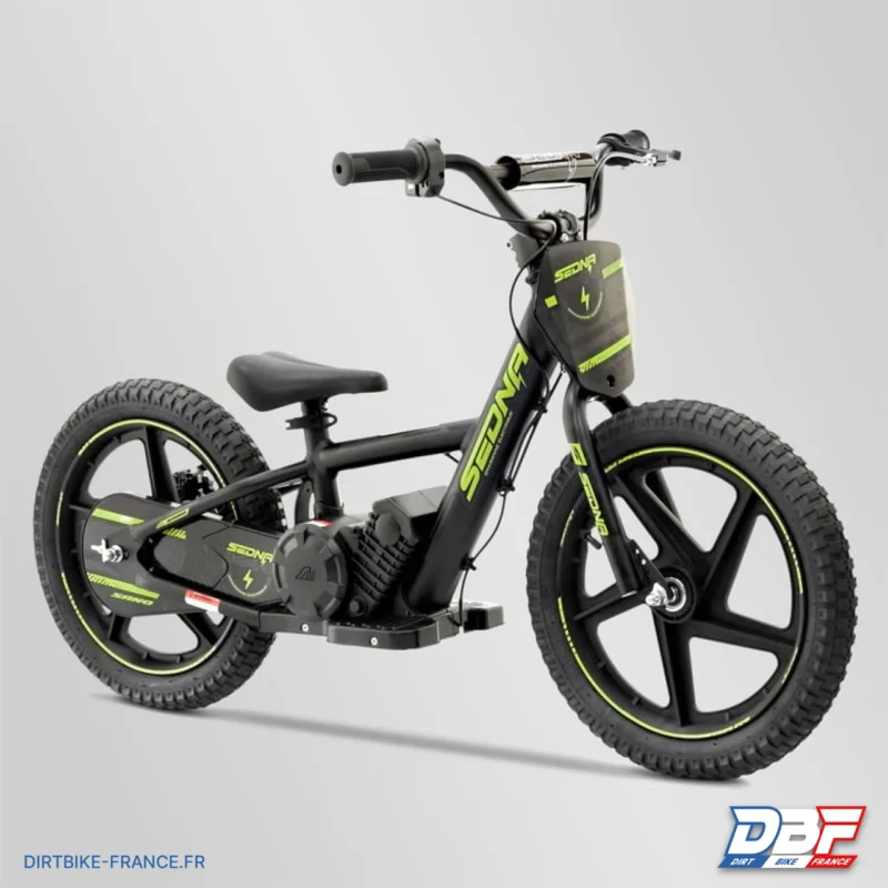 Draisienne électrique sano sedna shadow 16″ plus Vert, Dirt Bike France - Photo N°1