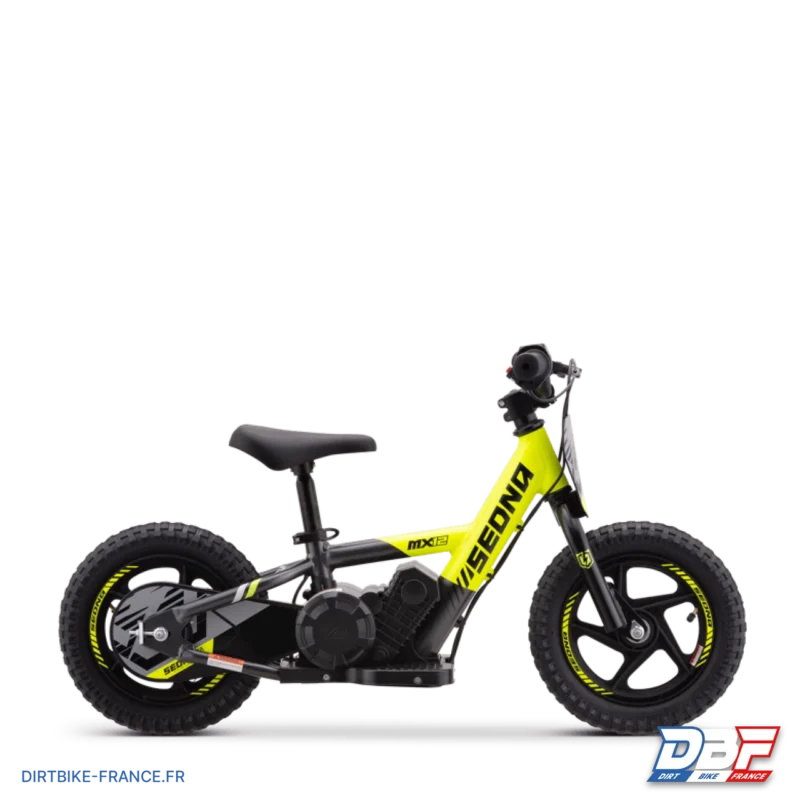 Draisienne électrique sedna mx 12″ Jaune, Dirt Bike France - Photo N°1