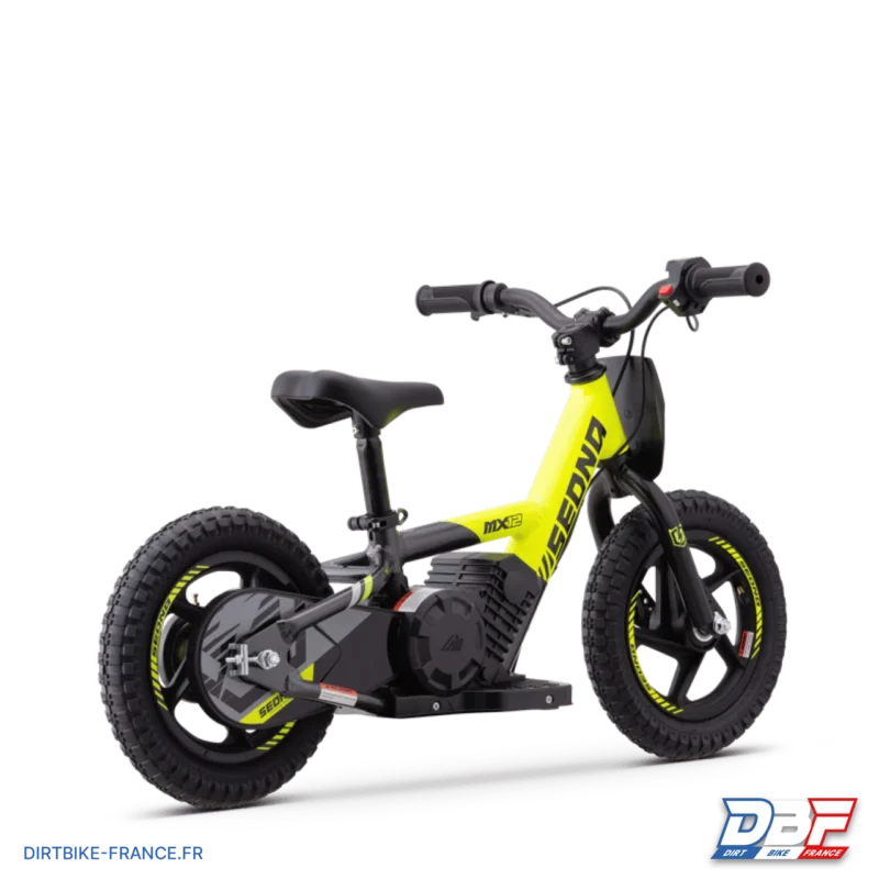 Draisienne électrique sedna mx 12″ Jaune, Dirt Bike France - Photo N°2