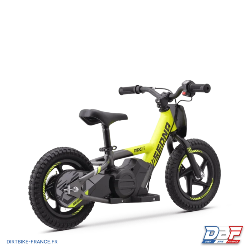 Draisienne électrique sedna mx 12″ Jaune, Dirt Bike France - Photo N°2