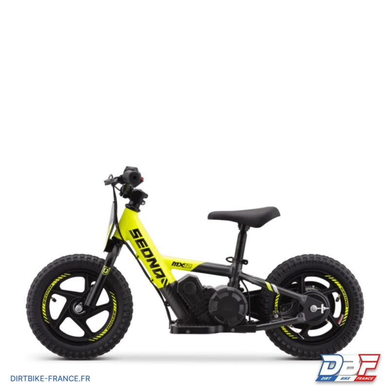 Draisienne électrique sedna mx 12″ Jaune, Dirt Bike France - Photo N°4