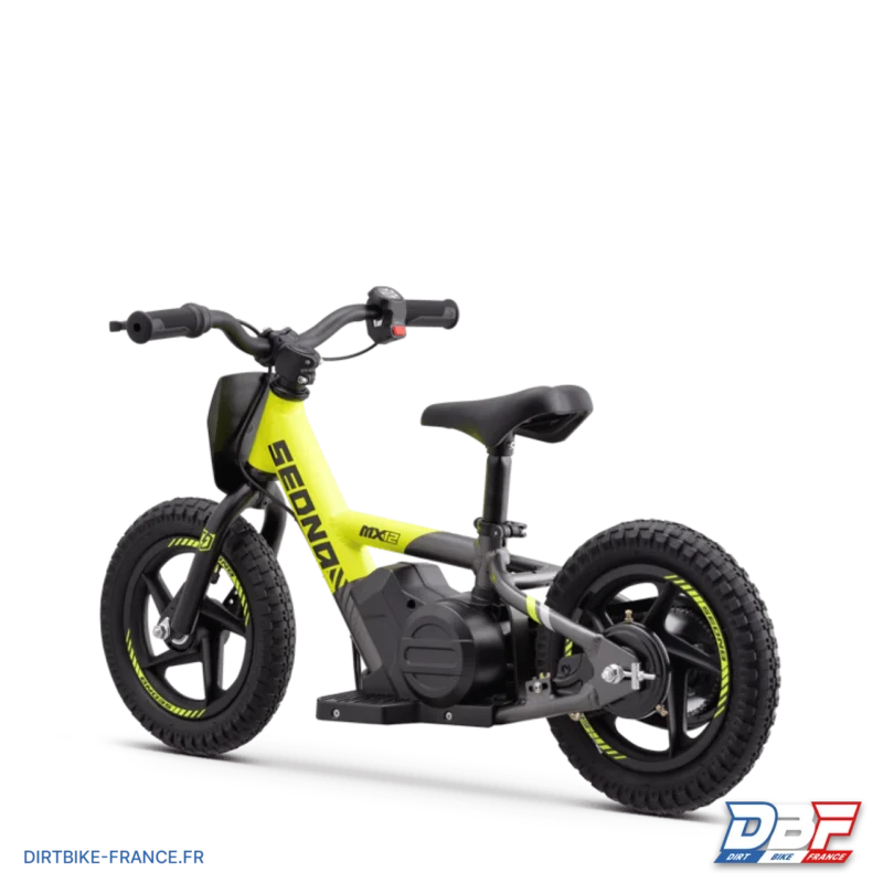 Draisienne électrique sedna mx 12″ Jaune, Dirt Bike France - Photo N°4